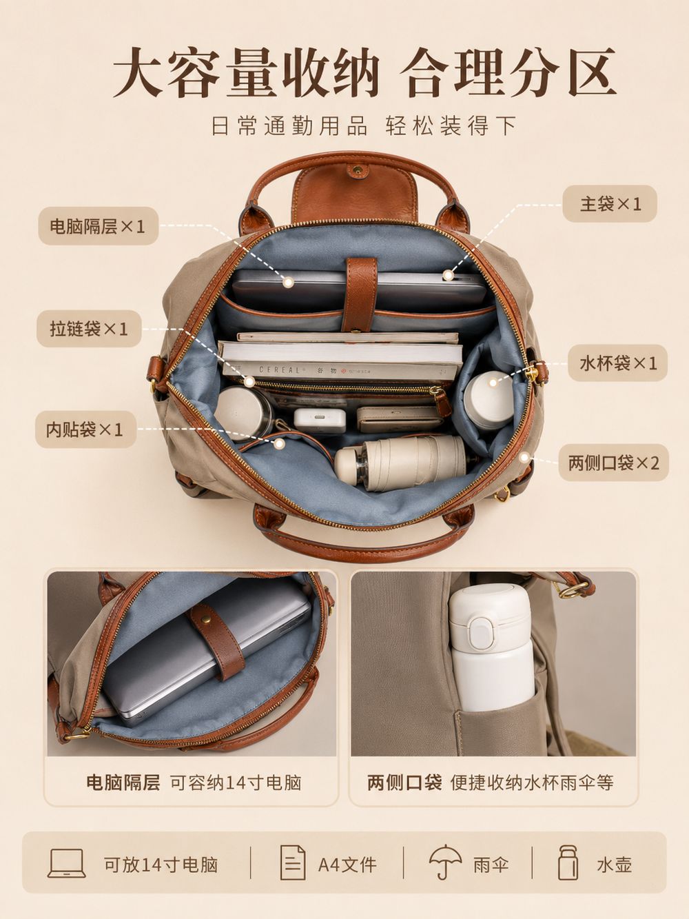 大容量收纳 合理分区